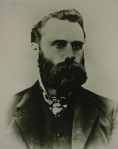 Portrait of Charles Dow, the 19th-century financial journalist who created the Dow averages and pioneered trend-following analysis